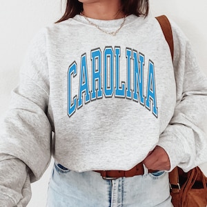 Carolina Sweatshirt, Carolina Shirt, Carolina Shirts, Carolina Tshirt, Carolina Crewneck, Vintage Carolina Sweatshirt, Carolina Sweatshirts