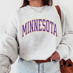 Minnesota Crewneck, Minnesota Sweatshirt, Vintage Minnesota Sweatshirt, Retro Minnesota Sweatshirt, Minnesota Shirt, Minnesota