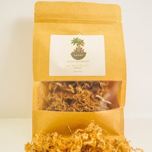 100% Wild Crafted Dried Irish Sea Moss Caribbean, Organic, Jamaica