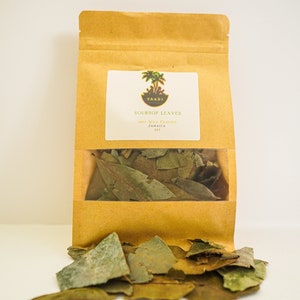 Organic Soursop Leaves, Herbal Tea, Jamaica