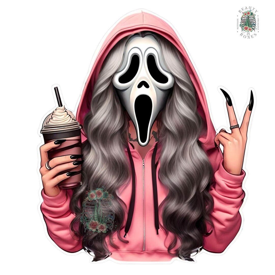 Halloween Ghostface PNG Digital Download Fall Spooky - Etsy Australia