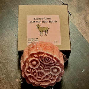 Bath Bombs Made With Goats Milk