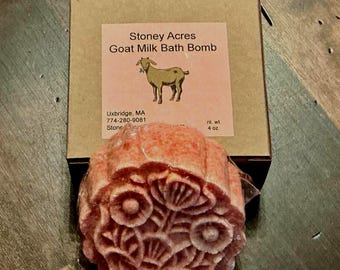 Bath Bombs Made With Goats Milk