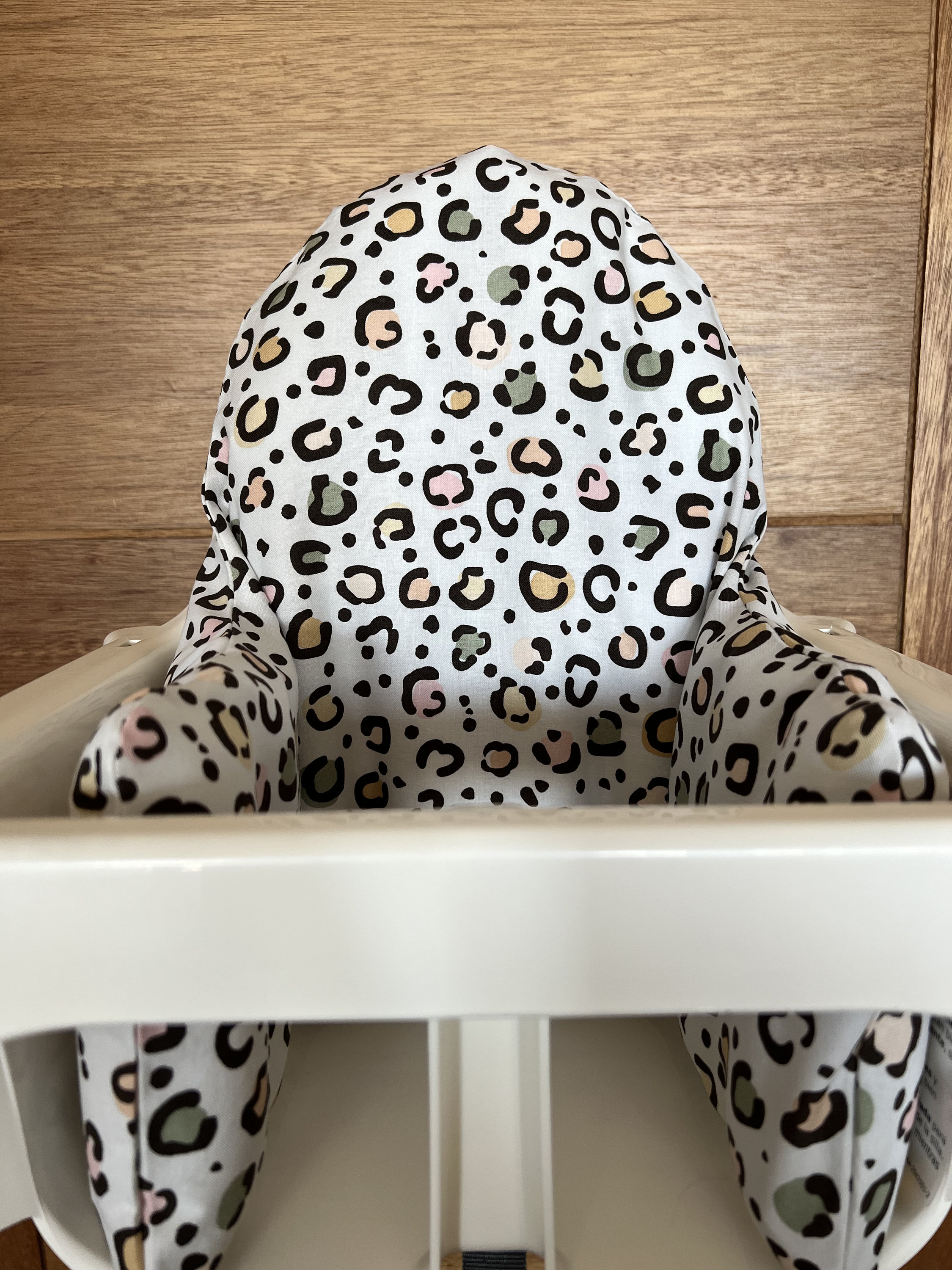 Pastel Cheetah IKEA Antilop Highchair Cover IKEA Highchair Cushion Cover IKEA High Chair Cushion ...