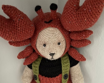 Crochet pattern PDF- Crab outfit