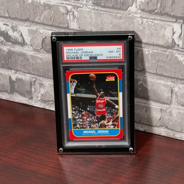 Card Display Psa Cards Frame Etsy