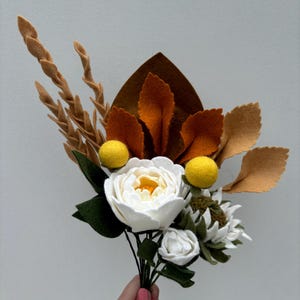 Large Felt Fall Bouquet | Felt Flowers