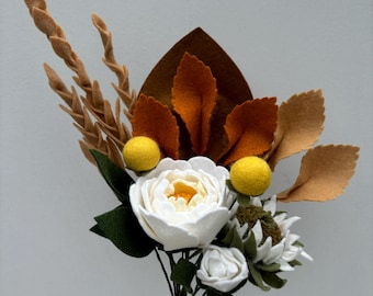 Large Felt Fall Bouquet | Felt Flowers