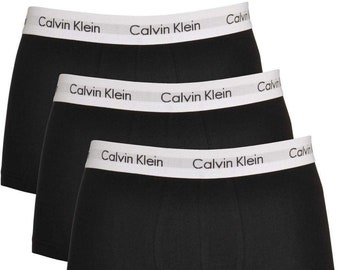Calvin Klein Men's Ck Boxer Low Rise Shorts Underwear 3 in a Pack