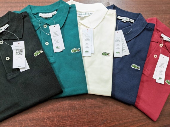 Lacoste Polo Shirt Summer Sale Brand New - Etsy Denmark