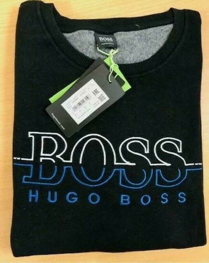 Mens Hugo Boss Long Sleeve Sweatshirt Jumper on Sale - Etsy UK