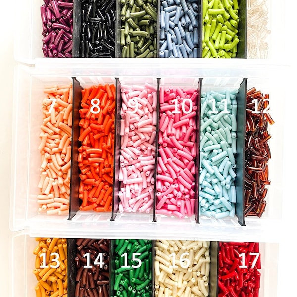 4mm Acrylic Beads,4mm Acrylic Tube Beads,Mini Bamboo Bracelet Bangle,Resin tube Beads,Acrylic Beads, Waterproof, curved acrylic tubes beads