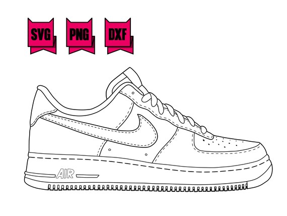 Air Force 1 SVGPNGDXF - Etsy Australia