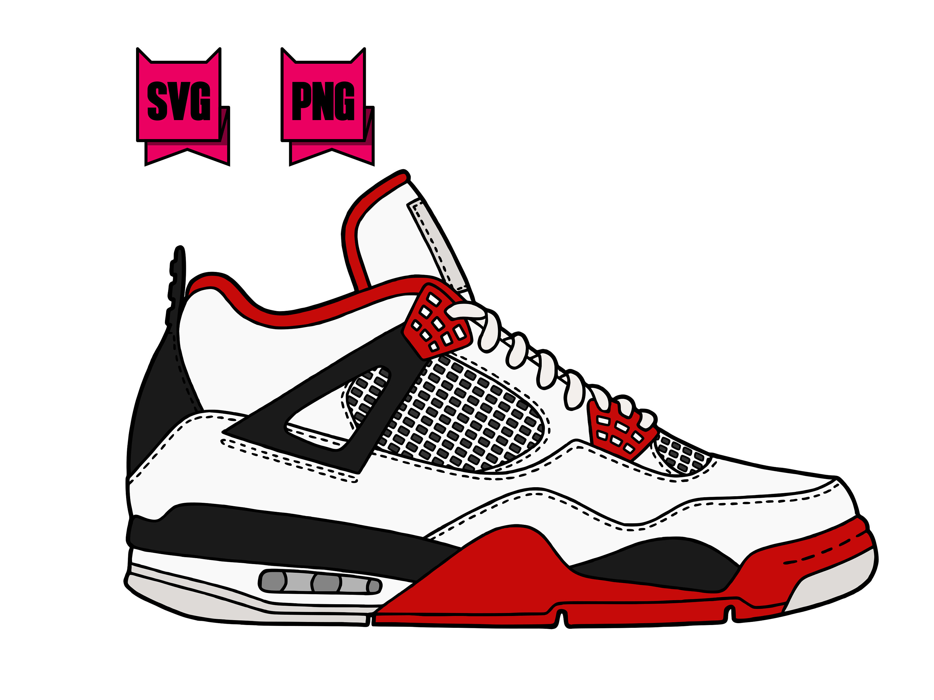 air jordan 4 png