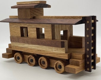 Caboose | Eco Friendly Toys | Wooden Train | Handmade Wooden Toys