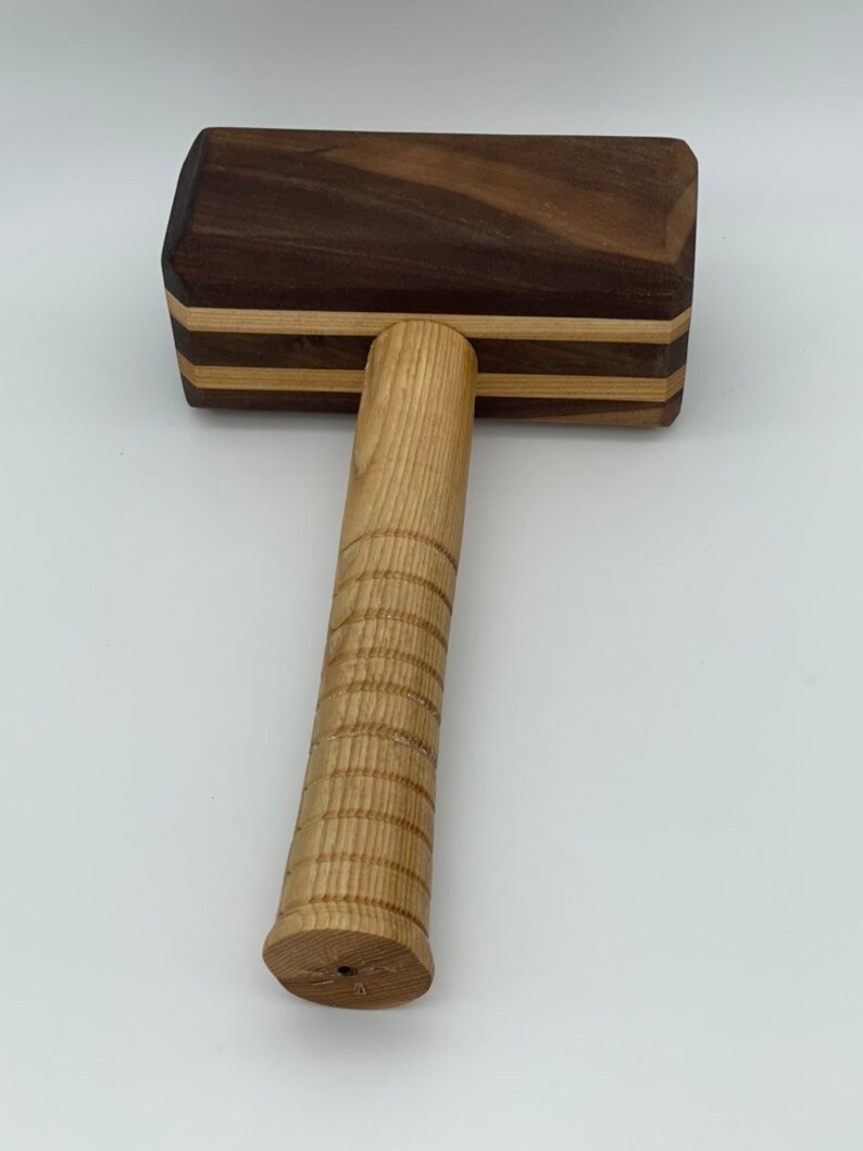 Mjölnir Woodworking Mallet Made to Order Thor Hammer Wooden Etsy