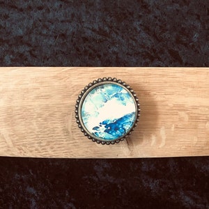 wine barrel gift, hat rack, wedding gift, wine lovers, fleur de lis, jewelry holder, reclaimed wood, unique hook