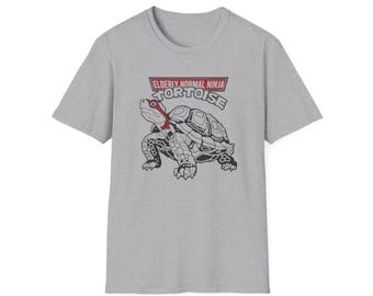 Elderly Normal Ninja Tortoise T-shirt | Funny Parody Animal Tee