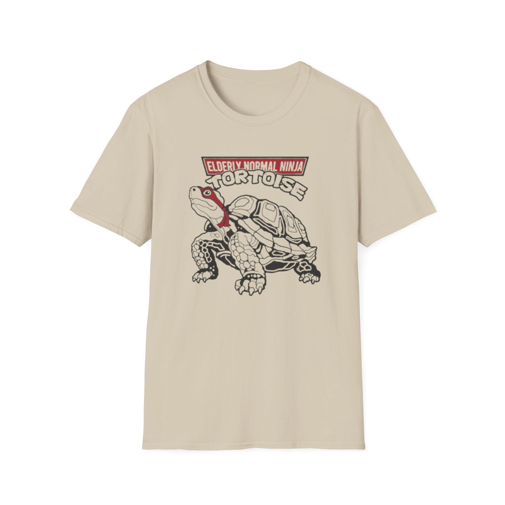 Elderly Normal Ninja Tortoise T-shirt | Funny Parody Animal Tee