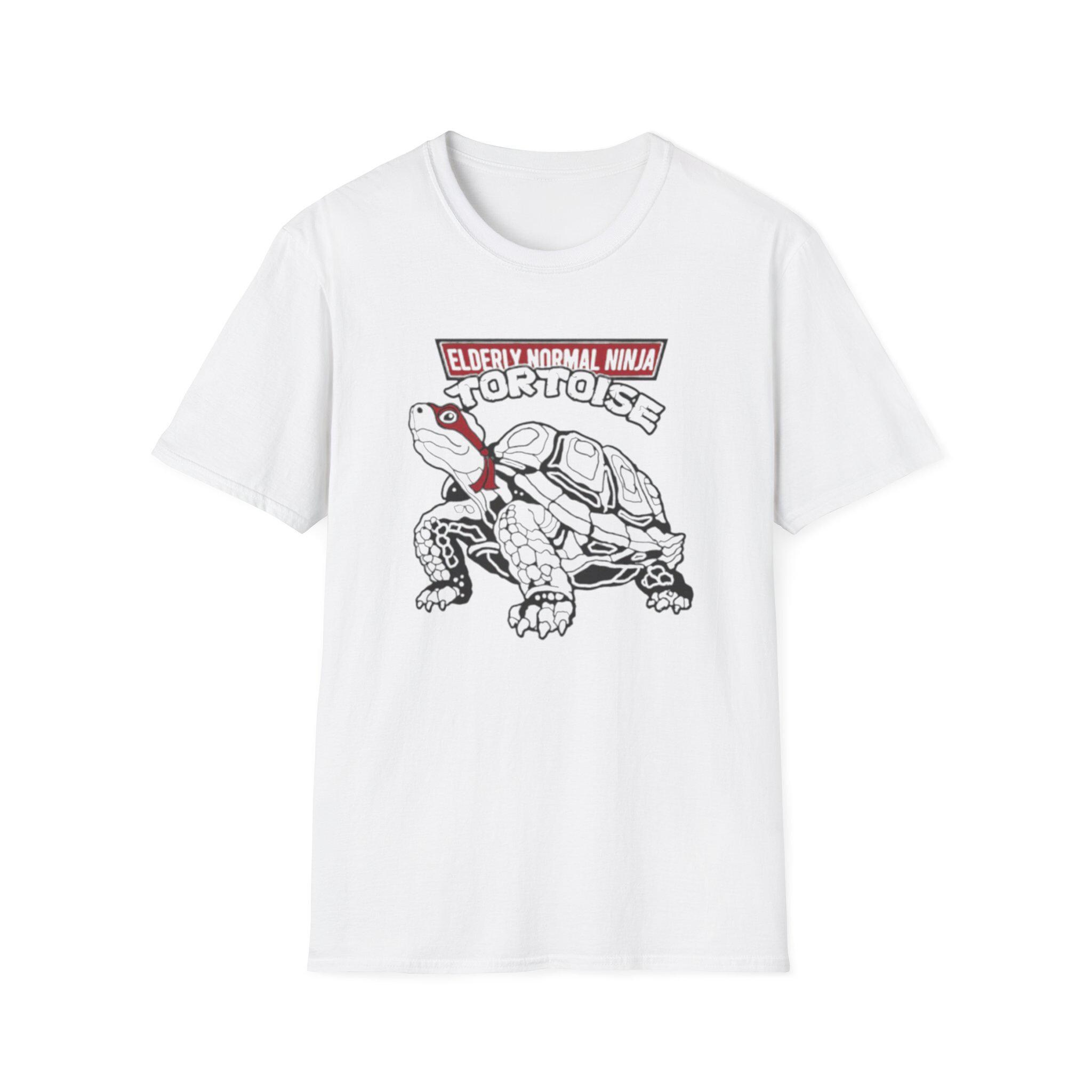Elderly Normal Ninja Tortoise T-shirt | Funny Parody Animal Tee