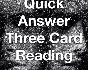 Quick Answer Three Card Tarot Card Reading