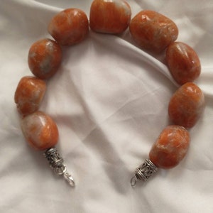 Sunstone Chunky Beaded Bracelet image 8