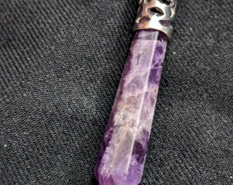 Amethyst Pendant Necklace