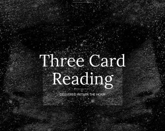 Lectura de tres cartas en la misma hora — Digital