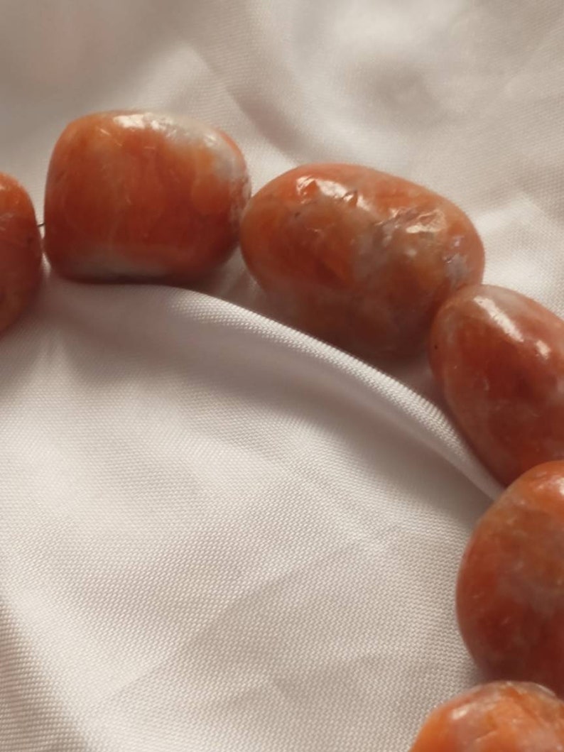 Sunstone Chunky Beaded Bracelet image 5