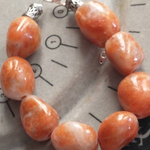 Sunstone Chunky Beaded Bracelet image 10