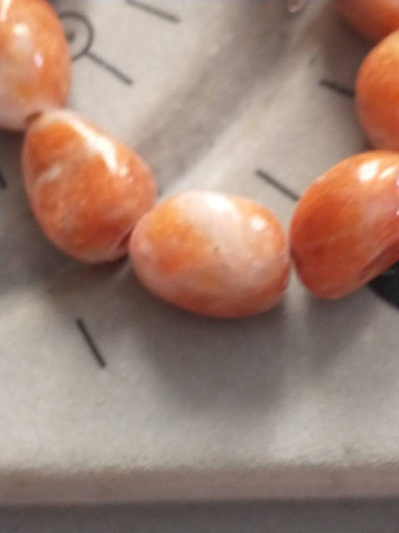 Sunstone Chunky Beaded Bracelet image 9