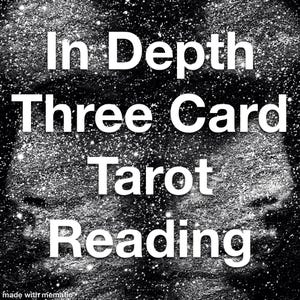 In der Tiefe Drei Karten Tarot Kartenlegung