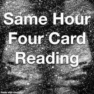 Same Hour Vier Karte Tarot Legung