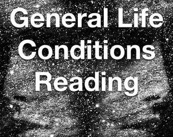 General Life Conditions Tarot Card Reading