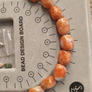 Sunstone Chunky Beaded Bracelet image 7