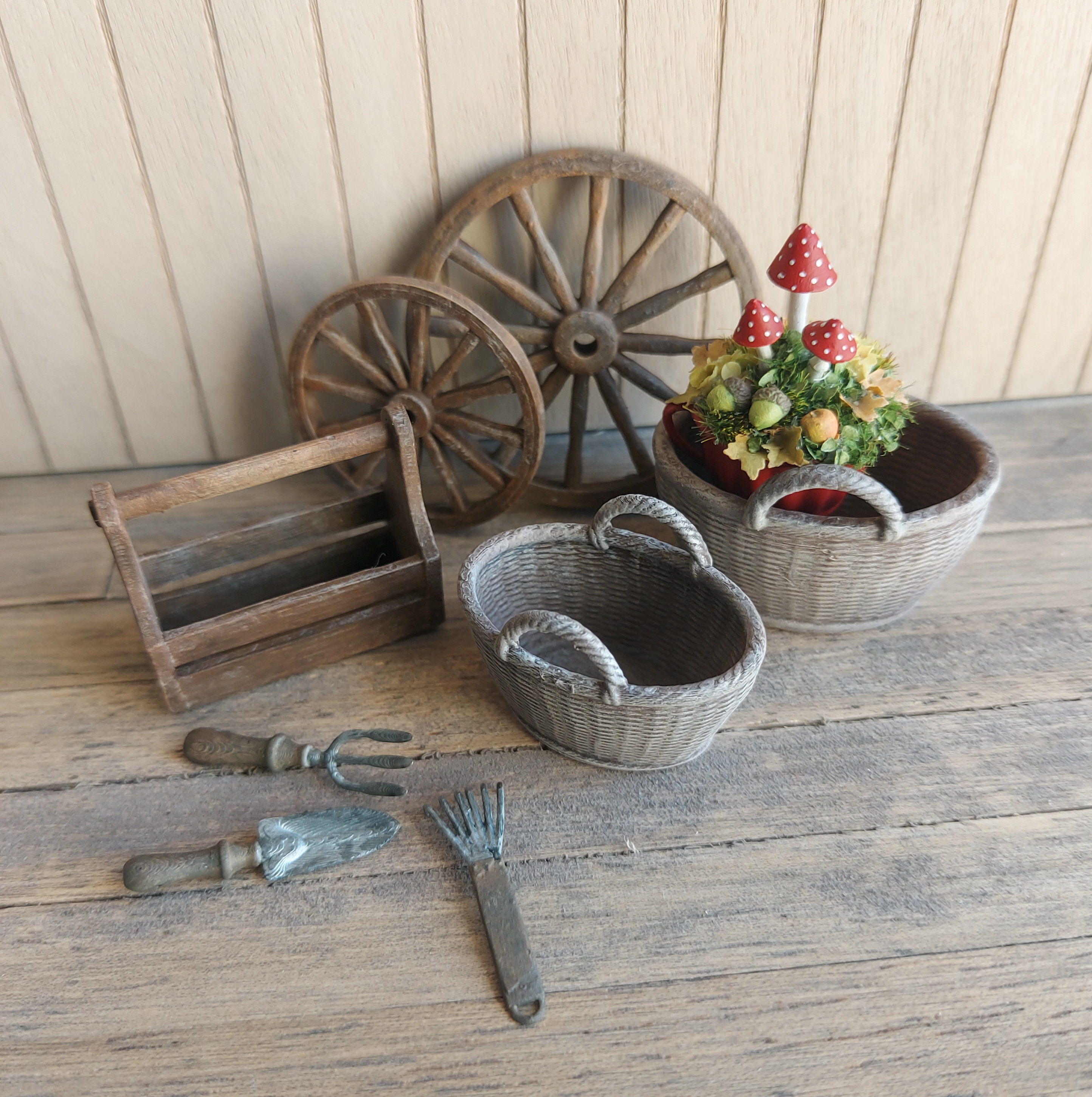 Basket With Handle Large Etsy
