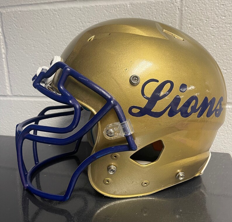 Custom Full Size Football Helmets Etsy