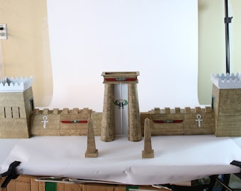 Egyptian Themed Tower and Wall Set STL Files