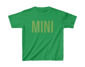 T-shirt MINI - Vert irlandais - Assortiment familial - Enfant