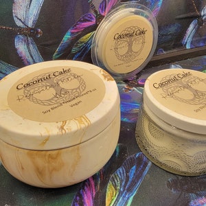 Coconut Cake Candle