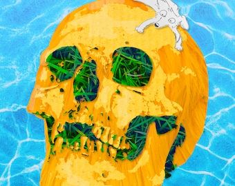 Skull Collage (Preorder Print)