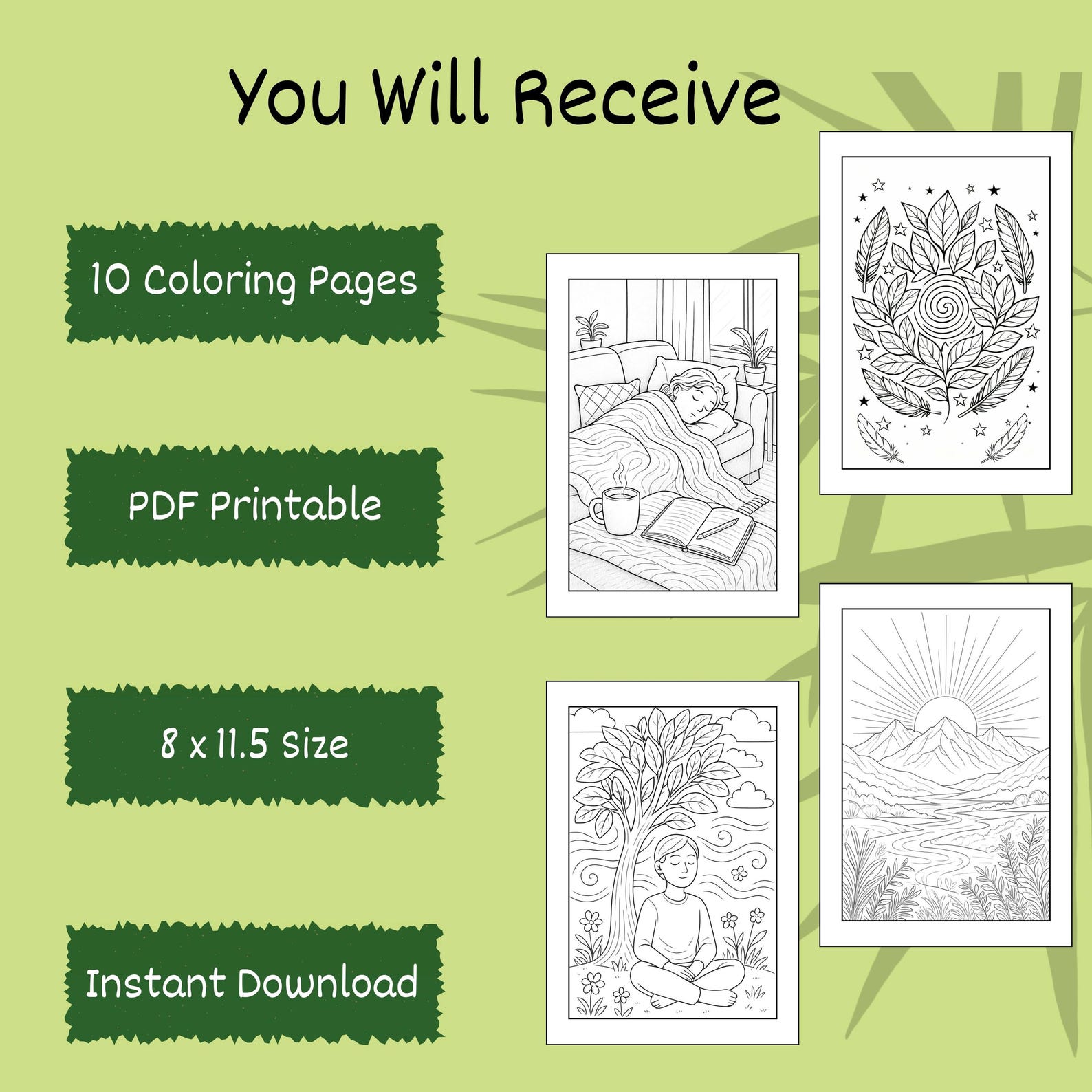 Color Pages Recovery Rocks Trauma Recovery Coloring Book | Adult Coloring Pages for Emotional ...