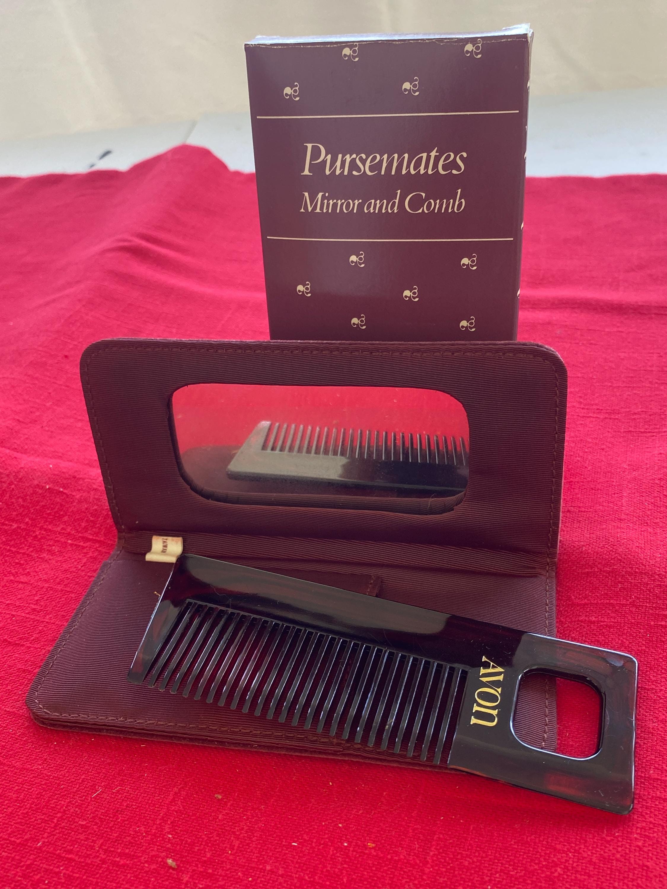 Avon Pursemate Mirror and Comb, Rare & Vintage - Etsy display picture 2