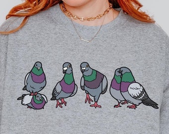 Tauben-Hemd Tauben-Hemd Taube Geschenke Taube Sweatshirt