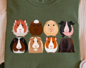 Guinea Pig Shirt Animal Lover Shirt Cute Guinea Pig T-Shirt Cute Guinea Pig Guinea Lover Pig Shirt Guinea Pigs Guinea Pig Gift
