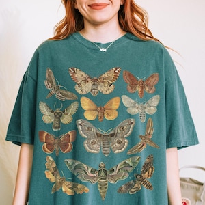 Moth Shirt Bug Shirt Goblincore Clothing Insect shirt Moth t shirt Moth Tee Moth tees Moth Top Moth T-shirt