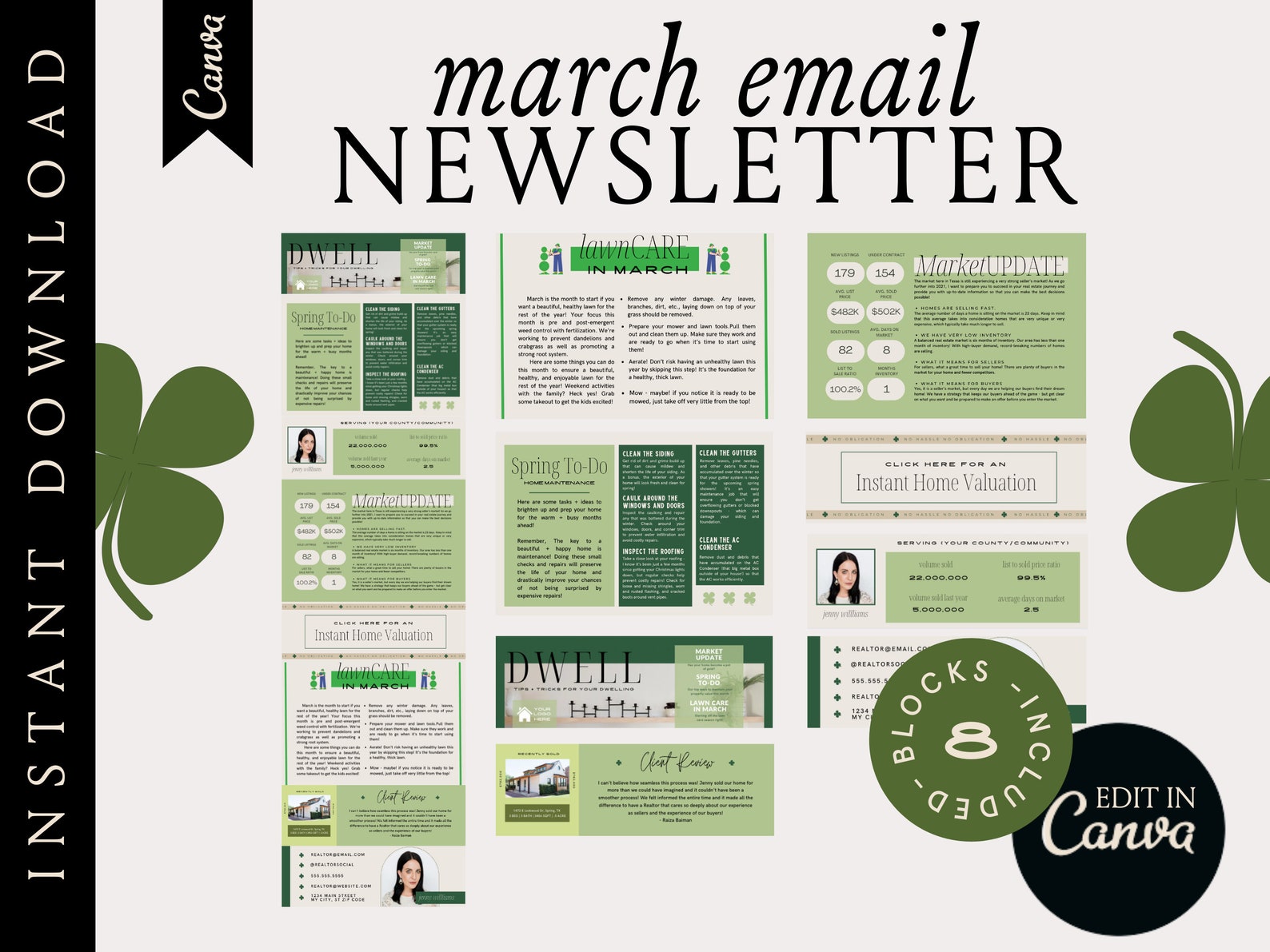 Real Estate Email Newsletter March Newsletter St Patrick S Day