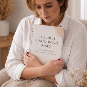 High Functioning Burnout Workbook for Women | Printable PDF | Burnout Recovery | Self Care Workbook | Instant Download