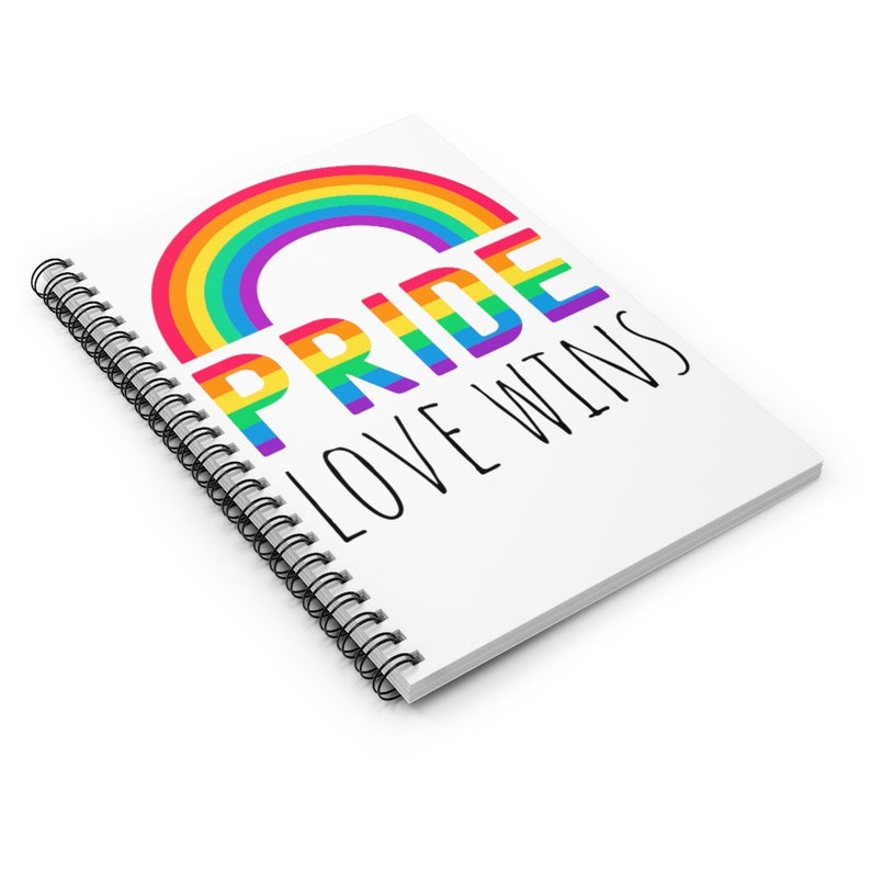 LGBTQ Subtle Bi Pride Journal Pride Notebook Love is Love - Etsy
