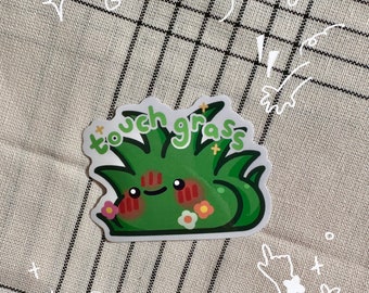 Sticker Touch Grass